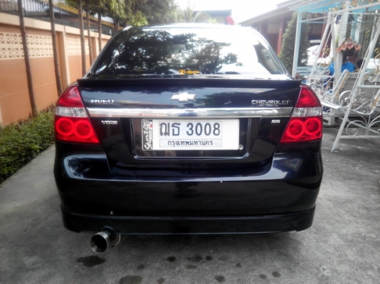 Chevrolet Aveo 1.4 SS รุ่น TOP สุด MAX 16&quot; โรงงาน Airbag 2 ใบ ABS ไมล์ 3 ช่อง