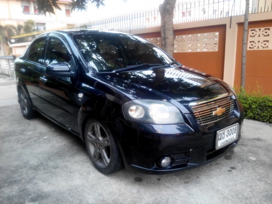 Chevrolet Aveo 1.4 SS รุ่น TOP สุด MAX 16&quot; โรงงาน Airbag 2 ใบ ABS ไมล์ 3 ช่อง