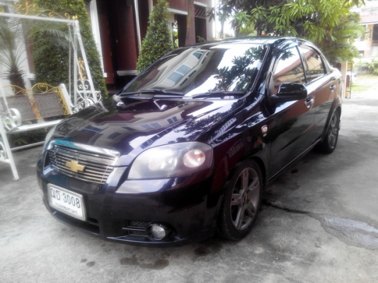 Chevrolet Aveo 1.4 SS รุ่น TOP สุด MAX 16&quot; โรงงาน Airbag 2 ใบ ABS ไมล์ 3 ช่อง