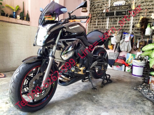 &gt;&gt;&gt;&gt;ขาย Kawasaki ER6N 2009 ของแต่งพอตัว