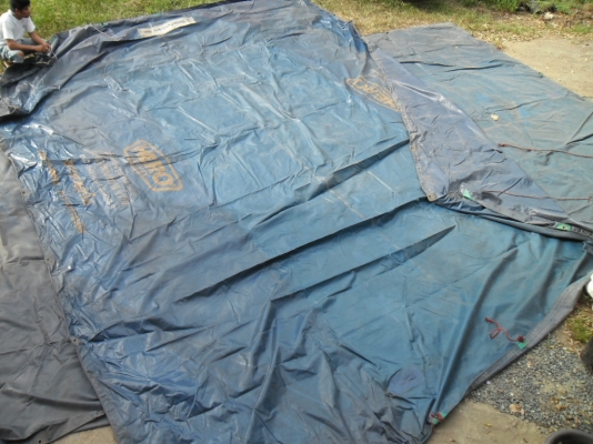 ขายผ้าใบ 2 ผืน ราคา7500 คับ ราคาลดได้นิดหน่อย ขายผ้าใบ 2 ผืน ราคา7500 คับ ราคาลดได้นิดหน่อย