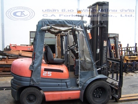 ขายรถ โฟล์คลิฟท์ TOYOTA รุ่น 6-FD25