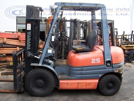 ขายรถ โฟล์คลิฟท์ TOYOTA รุ่น 6-FD25
