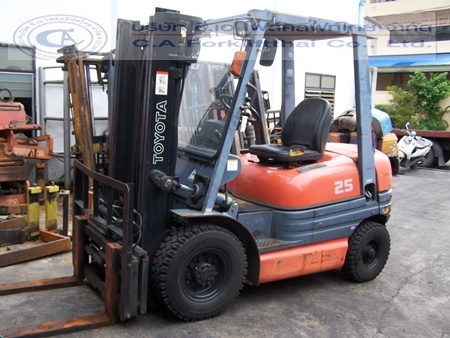 ขายรถ โฟล์คลิฟท์ TOYOTA รุ่น 6-FD25