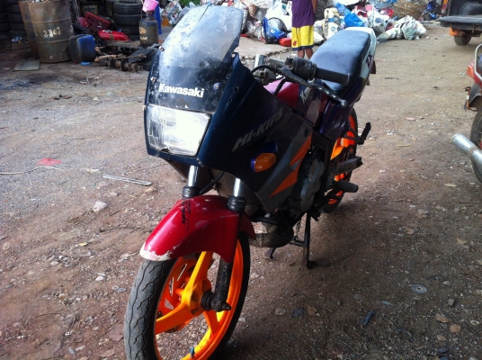 ขายkawasaki kr150 มีทะเบียนชุดโอน ราคา 7900 บาท ขายkawasaki kr150 มีทะเบียนชุดโอน ราคา 7900 บาท