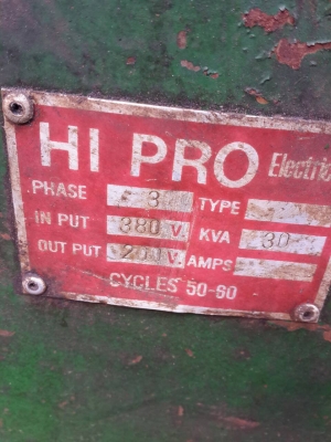 ขายหม้อแปลง 30kva