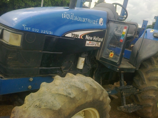 สวยเหมือนใหม่NEWHOLLAND TS90กรองใหญ่ ปี07รถ2990ช.ม แท้ๆสนใจ0810076640