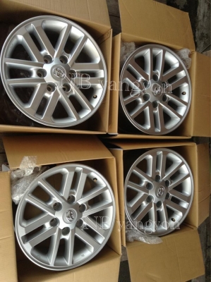 ล้อแม็ก toyota fortuner, vigo champ ขอบ 17 ถอดป้ายแดง