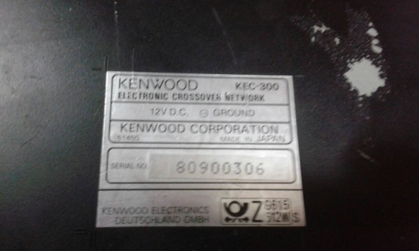 ขายครอส KENWOOD รุ่น KEC-300 ตัวนี้หายากมาก เสียงดีมากๆขายกันถูกๆ 1500.- ขายครอส KENWOOD รุ่น KEC-300 ตัวนี้หายากมาก เสียงดีมากๆขายกันถูกๆ 1500.-