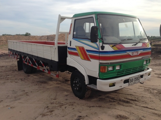 ขายรถ 6 ล้อ HINO KM เครื่อง 110 แรงม้า มีภาพวีดีโอ ทะเบียนแจ้ง ม.79 กระบะยาว 6 ม. กว้าง 2.37 เมตร เค