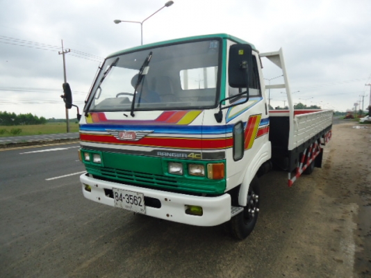 ขายรถ 6 ล้อ HINO KM เครื่อง 110 แรงม้า มีภาพวีดีโอ ทะเบียนแจ้ง ม.79 กระบะยาว 6 ม. กว้าง 2.37 เมตร เค