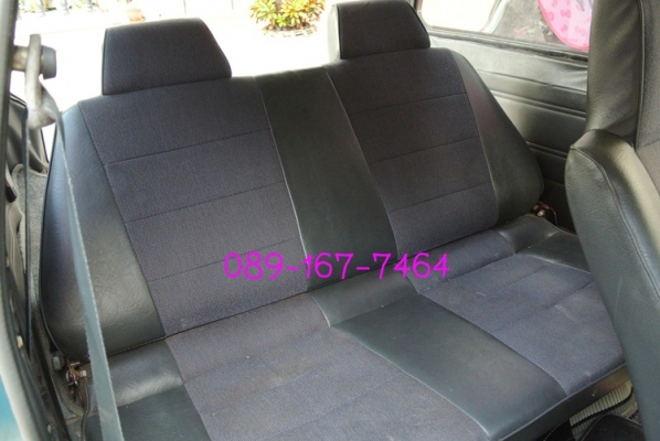 ขายรถ daihatsu - mira สีเขียว ติดแก๊สถังโดนัท ราคา 58,000 บาท
