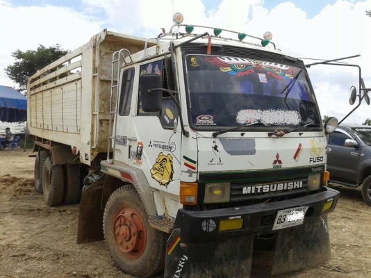 **ขายแล้วครับขอบคุณ Truck2hand ขาย10ล้อ2เพลาดั้ม "หลงโบ" MITSU FN527M-TF34xx 6D16-220HP เครื่องเดิมเกียร์เดิม เครื่อง220 แรง เครื่องแน่น แห้งดี แรง ไม่เยิ้ม เกียร์เดิม10สปีด ไม่หลุดไม่หอน ช่วงล่างเบรคใหญ่เพลาบุ๋ม คัสซีสวยเดิมไม่ปะไม่ดาม ไม่บวม ก