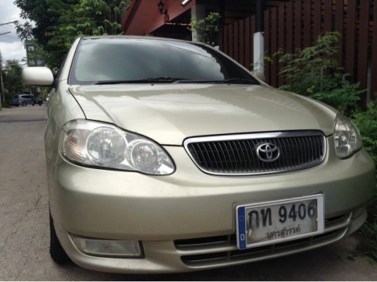 ขายด่วนโตโยต้าอAltis รถบ้านตัวท๊อป ขายถูก สนใจต่อรองได้