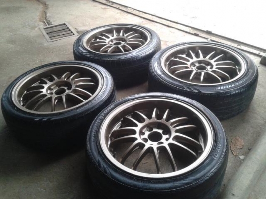ขายล้อ Re30 4/100 กับ 4/114 ขอบ17" ขายล้อ Re30 4/100 กับ 4/114 ขอบ17"
