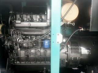 ขาย เครื่องปั่นไฟพร้อมตู้เก็บเสียง 80KVA Hopow Power