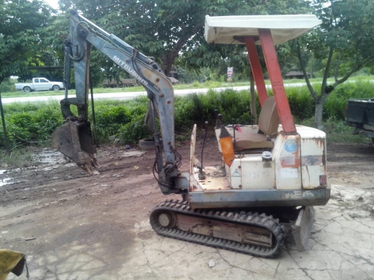ขายรถแบคโฮMITSUBICHI  รถพร้อมใช้ราคาถูก