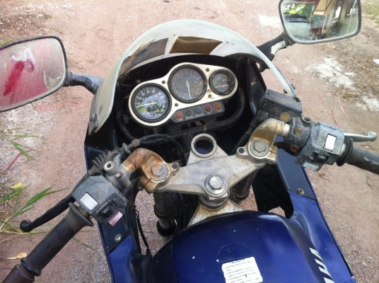 ขายyamaha tzr150 ราคา 5500 บาท ขับได้แล้ว