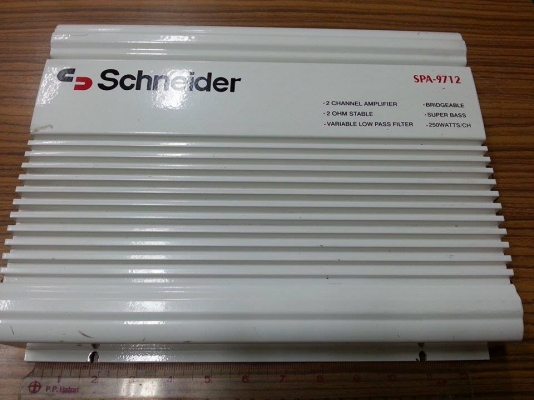แอมป์ 2 แชลแนล Schneider
