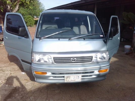 ขายรถตู้หัวจรวดหลังคาต่ำ วางเครื่อง 2่JZ  ติดแก๊สเรียบร้อย