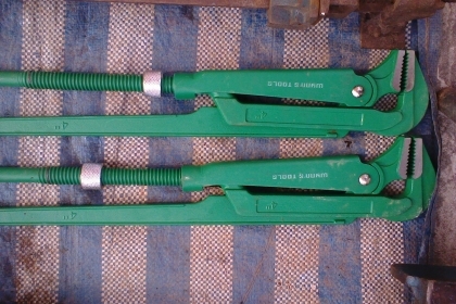 ประแจคอม้า 4 นิ้วสภาพสวยๆครับพร้อมใงนครับราคานี้คุ้มมากครับ