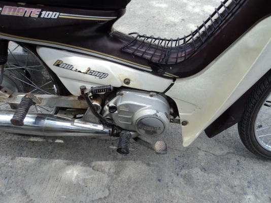YAMAHA -MATE 100 + เอกสารโอน  7,500 บาทสนใจโทร.081-005-8785