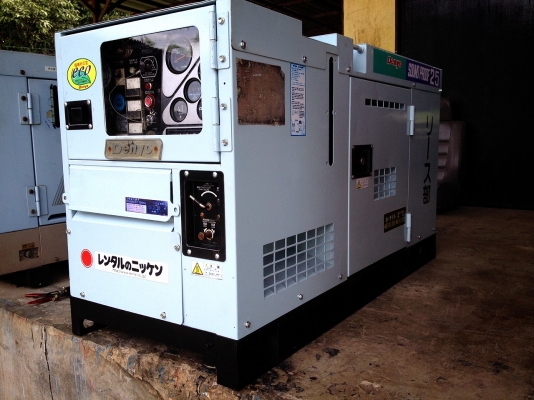 ขายเครื่องปั่นไฟมือสอง สภาพสวยพร้อมใช้งาน นำเข้าจากญี่ปุ่น