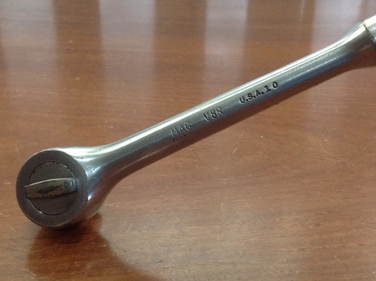 ขายก๊อกแก๊ก Vintage Mac V8R  ขนาด 4 หุน