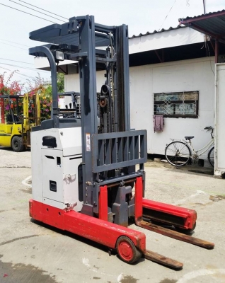 รถยกไฟฟ้าแบบยืนขับขนาด 1.5 ตัน เสาสูง 4 เมตร Nichiyu FBRA15-H75BZ-400PFLCS