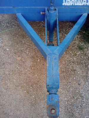 ขายเทเลอร์ ยาว4เมตร เหล็กรางหน้า4นิ้ว แหนบ2ชั้น ดุมล้อกระทะยางของ6ล้อ ราคา35000บ.