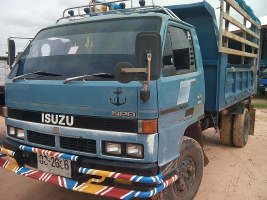 ขาย 6 ล้อดัมพ์ อิซูซุ NPR 59LU5M เครื่อง 115 แรงหลังเอฟปี 36
