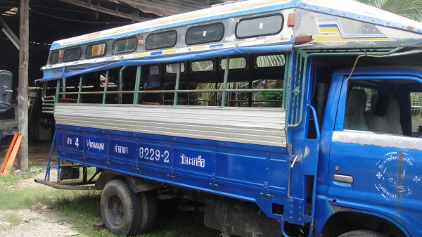 ISUZU TL เครื่อง4BB1(100แรง)รถเมล์เลิกกิจการ เครื่องดี คัสฃีสวย พร้อมใช้