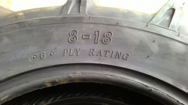 ยางใหม่ขอบ 8-18 สำหรับ L45-47 ยกคู่