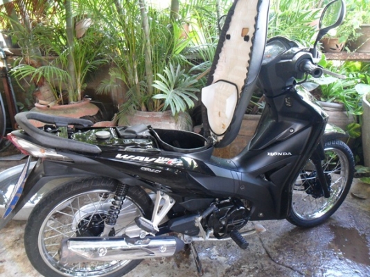 --- // เวฟ 110i บังลมใหญ่ ตัวดั้มเบรค ปี56 เดิมๆ เครื่องแน่น  //  ---