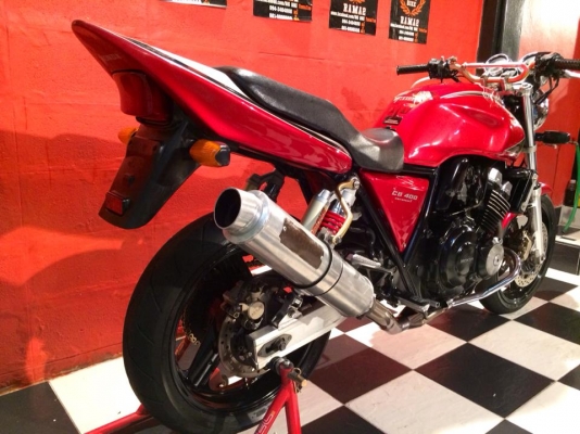 T&amp;T BIKE RAMA2 ขายราคาเพียง 69500 ฿HONDA CB400 ปี97 VS.S อินวอย สรรพสามิตเครื่องดี รถสวยกริปเก็บเงางาม