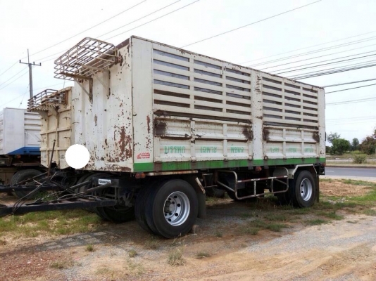 ขายรถบรรทุกพ่วง Hino mega เครื่อง 260 แรง ปี 47 แม่ลูกกระบะไม่ดัมพ์อู่สหะกิจ ทะเบียนพร้อม