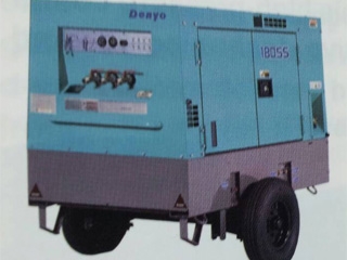 DIS-180SS2   New Denyo : เครื่องปั๊มลม 180cfm. มือหนึ่ง T.0813062283