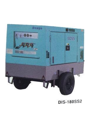 DIS-180SS2   New Denyo : เครื่องปั๊มลม 180cfm. มือหนึ่ง T.0813062283