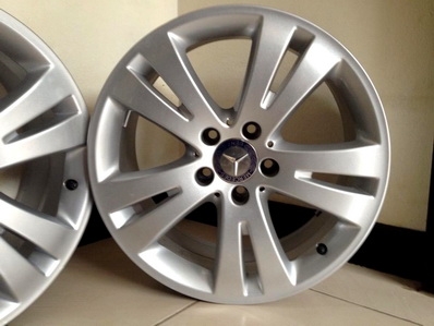 ----ขายแล้ว----แม็กซ์17แท้ BENZ New C-Class  PCD 5112 กว้าง 7.5 ET 47 ตจว ส่งได้