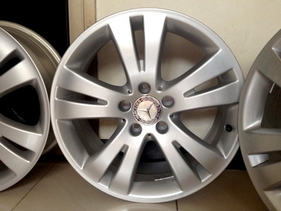 ----ขายแล้ว----แม็กซ์17แท้ BENZ New C-Class  PCD 5112 กว้าง 7.5 ET 47 ตจว ส่งได้