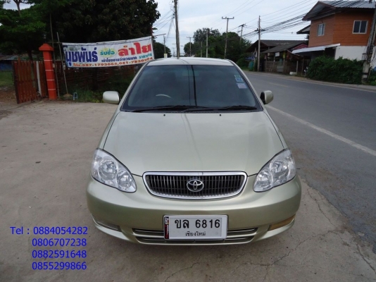 ขาย Toyota Corolla Altis ปี 2001 ติดแก็ส lpg ราคา 175,000 บาท +++++++++