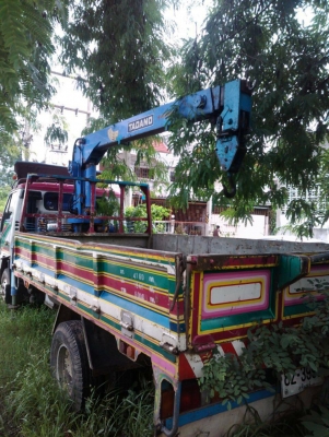 ขาย 6 ล้อติดเฮี๊ยบ 3 ตัน มิตซูแคนเตอร์ 100 แรง ปี 36 รุ่น FE444EXRY