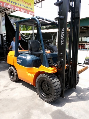 TOYOTA 7FD35J ขนาด3.5ตัน เสาสูง4เมตร เกียร์ออร์โต้ เครื่องดีเซล2Z 4สูบรุ่นยอดนิยม รับประกันเครื่องเกียร์ ราคาต่อรองได้0816161541