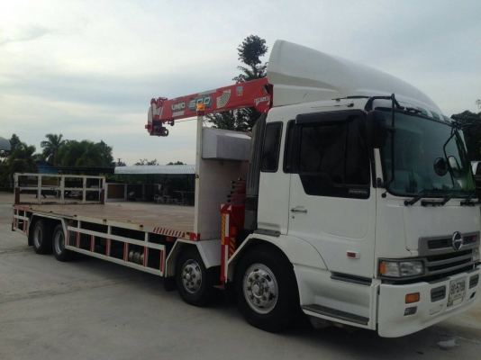 รถสิบล้อสองล้อ ฮีโน่โปรเฟียร์ ติดเครน เครื่อง 6 สูบ เพลาเล็ก.