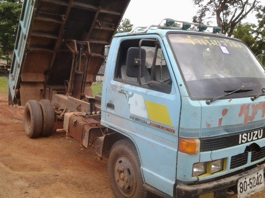 ISUZU  NKR 58LU5M  เครื่อง 4BE1 เครื่อง 110แรง ดั้มทะเบียนพร้อม