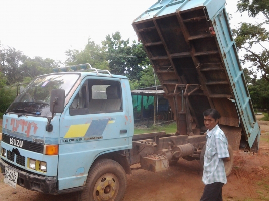 ISUZU  NKR 58LU5M  เครื่อง 4BE1 เครื่อง 110แรง ดั้มทะเบียนพร้อม