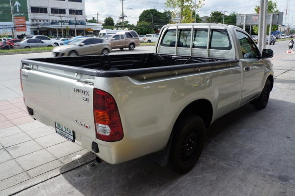 TOYOTA VIGO ตอนเดียว ปี 2008 พวงมาลัยพาวเวอร์ แอร์เย็นๆ เครื่องวิ่งดีมาก ช่วงล่างแน่น เบาะสภาพสวย เกียร์ใช้งานปกติ ภายในสภาพสวย สีสวย รถพร้อมใช้งาน จัดไฟแนนได้