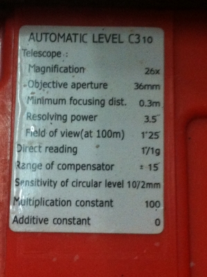 กล้องที่ใช้กับงานสำรวจพื้นที่  SOKKIA  พร้อมใช้งานมีกล่องเก็บบุฟองน้ำ เก็บรักษาไว้อย่างดี