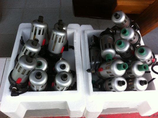 ชุดดักฝุ่นและดักน้ำในระบบลม KOGONEI แบบสองกระเปราะ