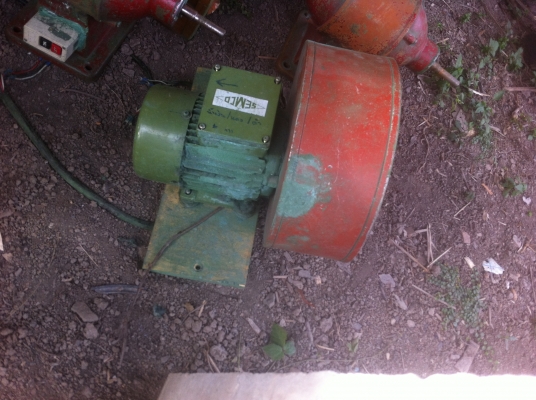 ชุดมอเตอร์ SEMCO ดูด-เป่า ลมขนาด 1 แรงม้า ของเยรมัน ใช้ไฟ 3 เฟส 220/380 V.รอบการทำงาน  2850 รอบต่อนาที